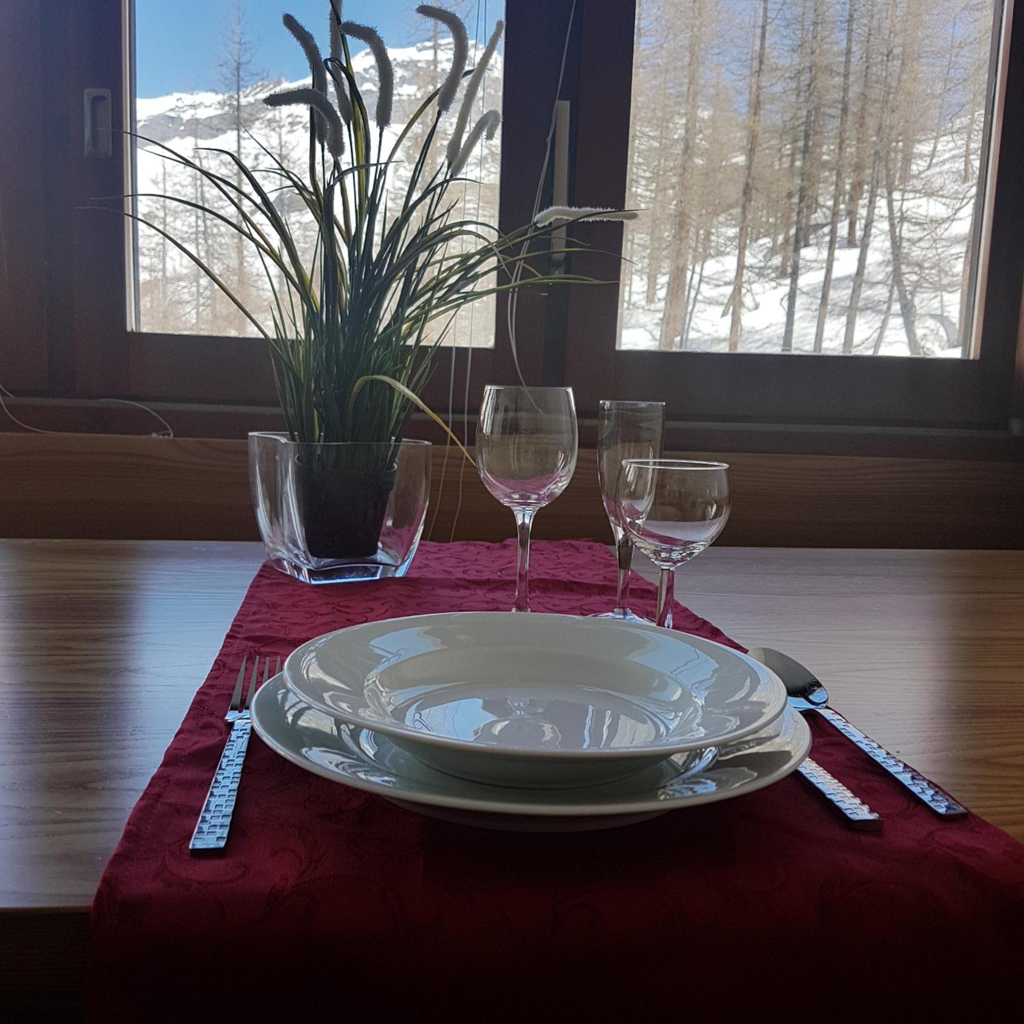 Profumo Di Legno A Cielo Alto La Coquille Appartement Breuil-Cervinia Buitenkant foto